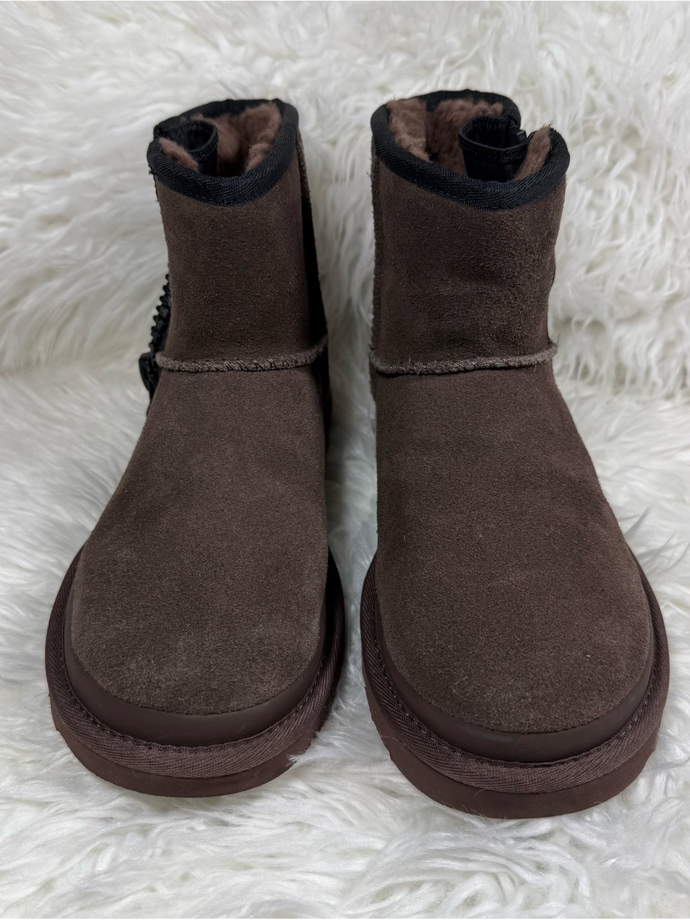 UGG Brown Side Zip Boot